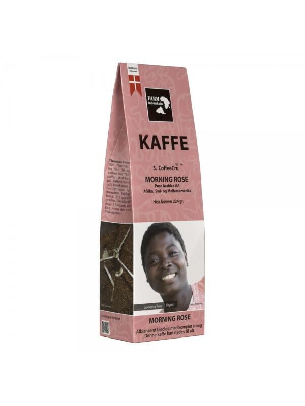 Kaffe morning Rose, ristet hele bønner