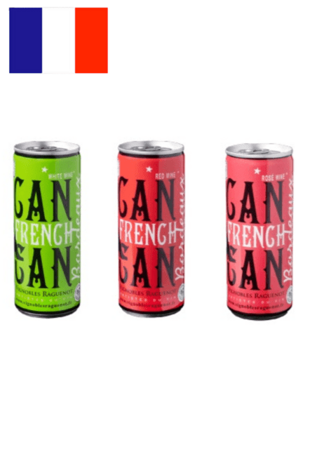 FRANSK CAN CAN Hvidvin, Rosé, rødvin 2021