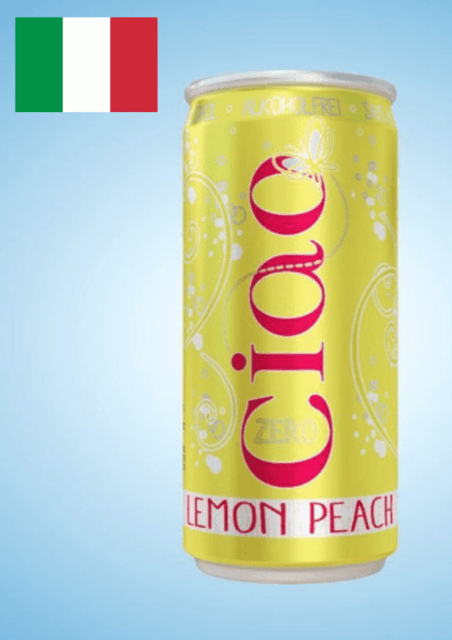 ITALIEN CIAO ALKOHOL FRI LEMON FERSKEN