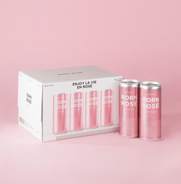 Spansk Økologisk rosévin på dåse