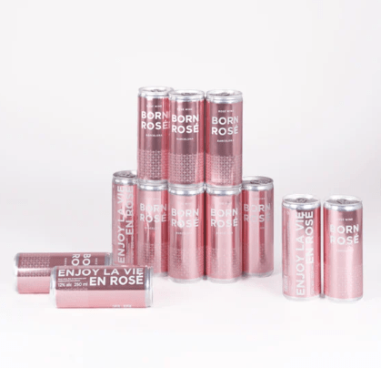 Spansk Økologisk rosévin på dåse