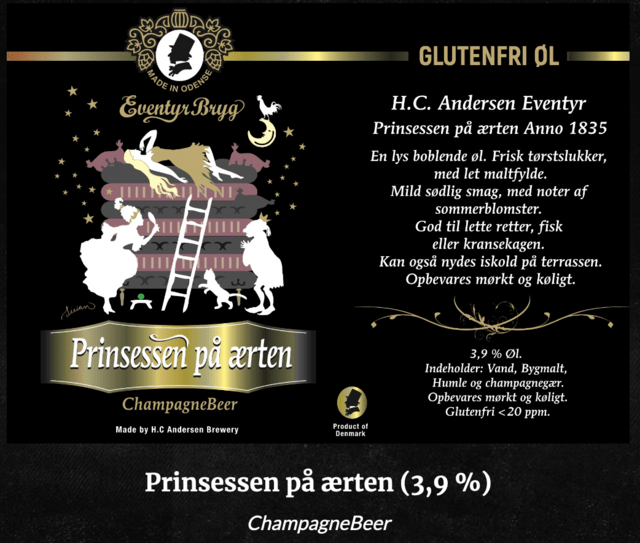 Prinsessen på ærten – Champagnebeer