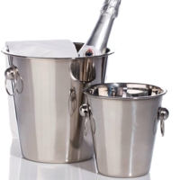 Rustfri stål kølere m/2 ringe